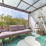 アパート 10' Navigli, Penthouse With Panoramic View *