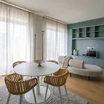 Design Flat W Terrace, Porta Nuova Apartman *