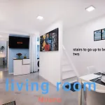 Loft 3br-3ba With Wi-fi And Ac 밀라노