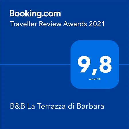 לינה וארוחת בוקר La Terrazza Di Barbara *