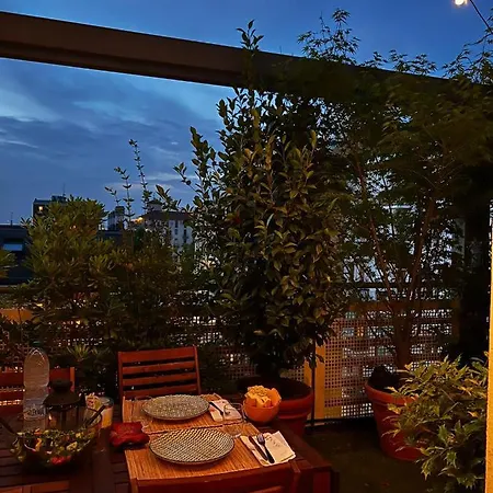 Giresio 41 - Your Penthouse With Rooftop Garden In Navigli - Wifi Apartmán