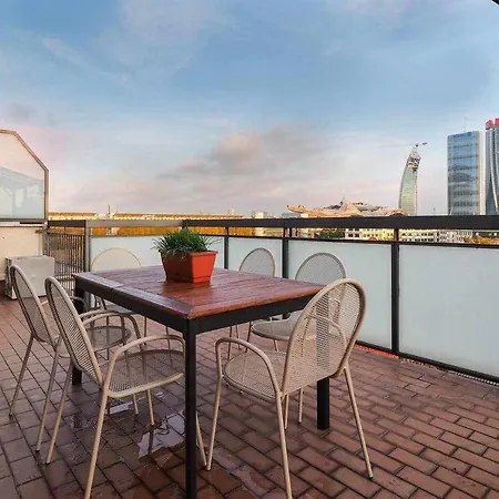 Uca14 Luxury Large 3brs Private Terrace Citylife Lejlighed Milano
