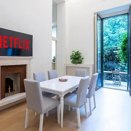 דירה Loft Lusso+giardino In Brera/montenapoleone/duomo