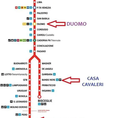 Διαμέρισμα Casa Cavaleri Sweet Mm Bande Nere *