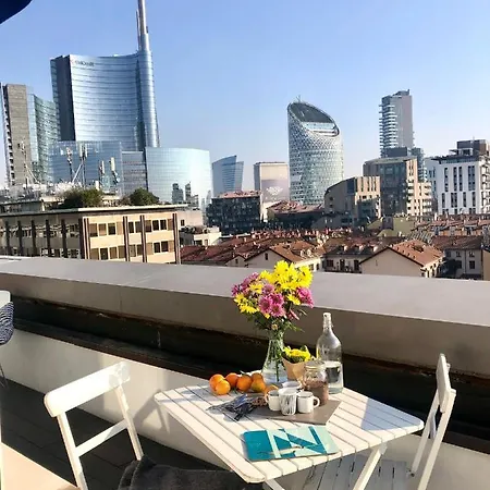 Attic 9th Floor With 2 Terrace In Center Brera With Amazing View Apartment Mailand