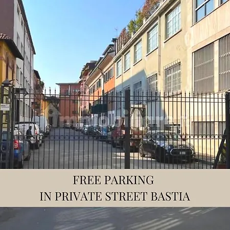 דירה Bastia Rm Up To 4 Guests - In The Heart Of Scalo Romana, Olimpico, Prada, Bocconi And Easy Access To Forum Assago, Ieo, Ied, Duomo, San Siro