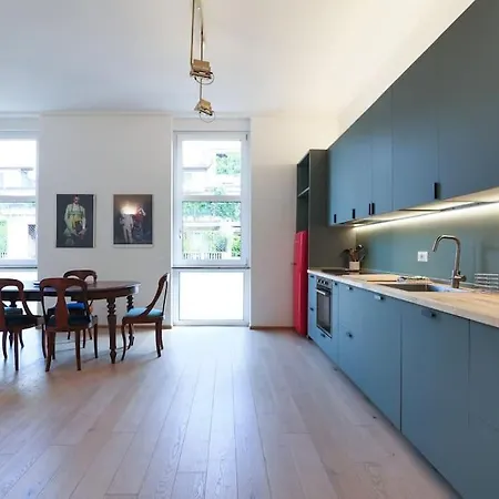 Apartman Contempora - Trilocale Fontana 22 Milánó