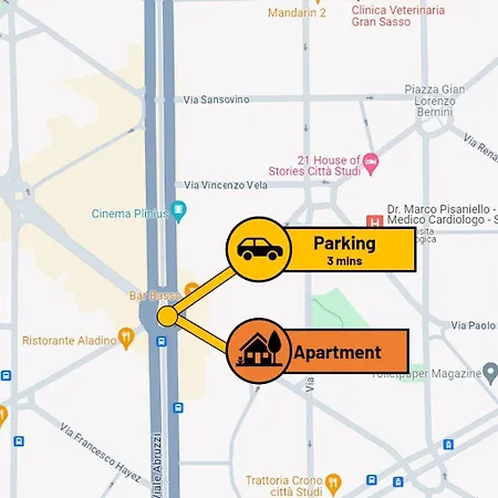 Mini Loft A - Studi, Porta Venezia *