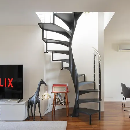Apartman Giresio 41 - Your Penthouse With Rooftop Garden In Navigli - Wifi Milánó