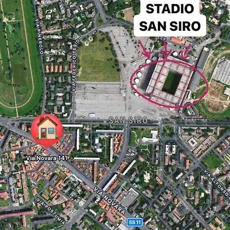 A 500 Metri Da San Siro Apartment Mailand