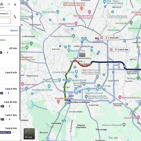 Giardino Sul Naviglio Apartman Milánó