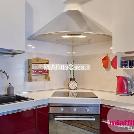 Lägenhet Wissam's Red Kitchen Milano