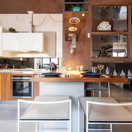 46 Attico Con Vista Cielo Appartement Milaan