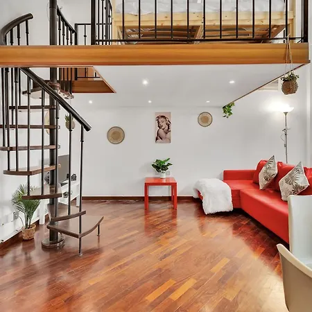 Centro Storicolittle Loft With Balcony Duomo A 10 Miuti Apartament Mediolan