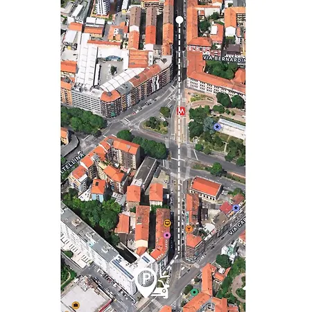 Apartmán Industrial Loft In Maciacchini - Metro 50m Smartworking & Netflix *