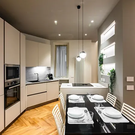 Lägenhet Elegant Design Apartmentduomo-naviglia/c E Wi-fi *