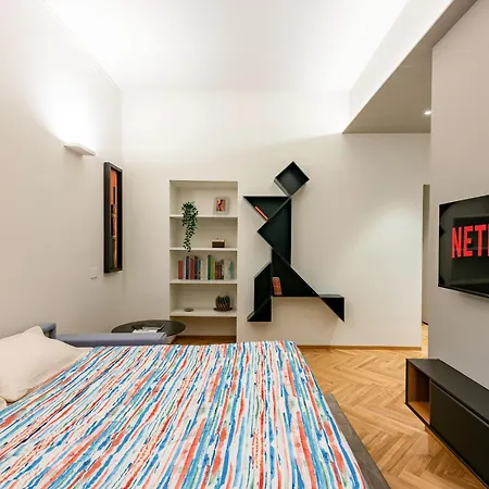 Lägenhet Elegant Design Apartmentduomo-naviglia/c E Wi-fi Milano