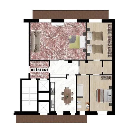 Urban Elegance Station W/private Garage Apartment Milan