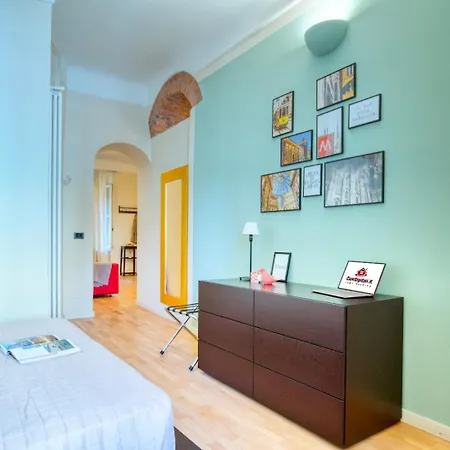 Guesthost - Deangeli Nest Romantico Bilocale Di Design In Zona De Angeli, Rinnovato E Accessoriato Milão