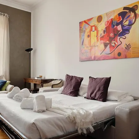 Апартаменты Joivy Bright 1br Flat Near Mudec Museum