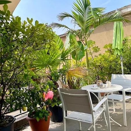 Cozy With Terrace In