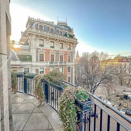 아파트 Foro Luxury Penthouse - Vista Duomo E Castello 밀라노