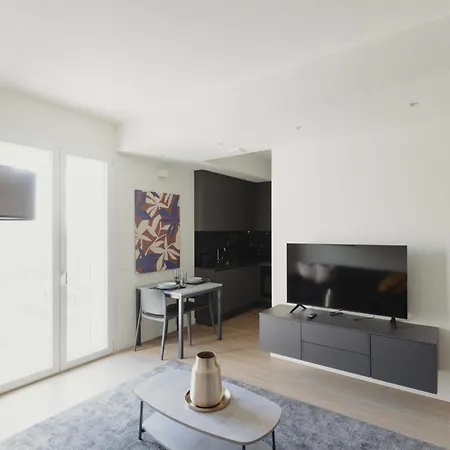Gohost - Modern And Bright With Terrace And Balcony ميلان