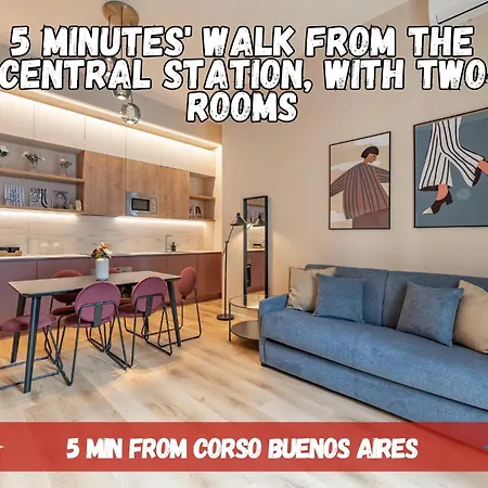 5' From Station, With 2 Bedrooms Apartment
