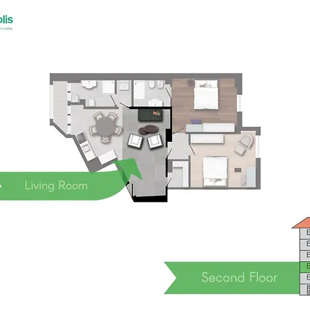 Spacious 2bdr With Balcony Arco-sempione Area, By Rentopolis Apartamento