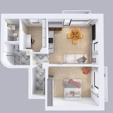 Morozzo 1939 - Your Perfect Peaceful Oasis In The Heart Of Apartment