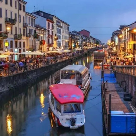 Apartman Affaccio Sul Naviglio - Spazioso Con 6 Posti Milánó