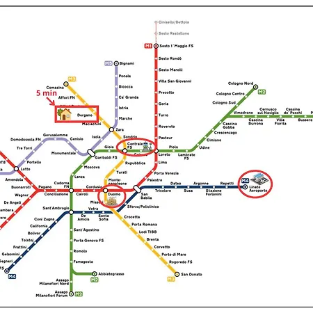 Near To Direct Metro To Duomo And Station - Quiet Daire *