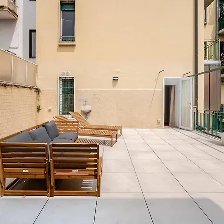 3 Min Da Stazione Garibaldi E Corso Terrazzo Appartamento *