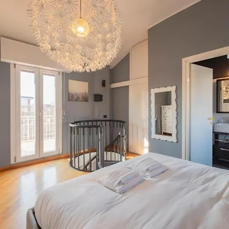 Dimore Meneghine - De Angeli Penthouse Lägenhet Milano