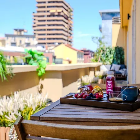 Lussuoso Attico Con Terrazza, Vicino Metro, Duomo, Fondazione Prada Daire