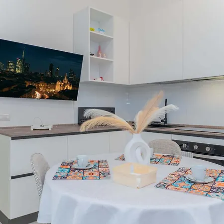 Casa Raffaella Comfort E Smart Working Vicino M3 E Bus Apartament Mediolan