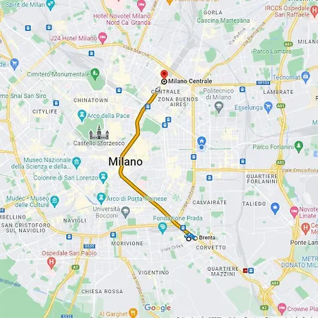 Διαμέρισμα Fondazione Prada - - 350m From The Metro Wi-fi *