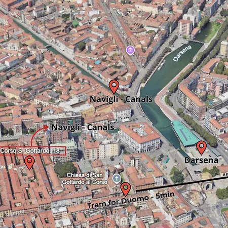 Appartement Casera Loft In The Heart Of Navigli, Close To Bocconi *