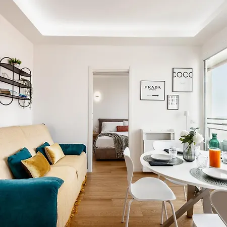 아파트 Stayeasy Bordighera - Navigli 8th Floor Terrace *