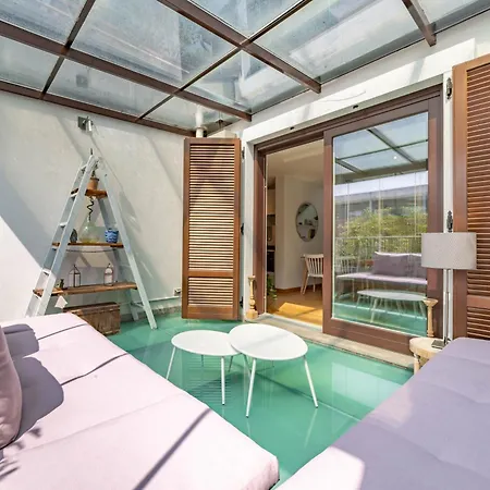 アパート 10' Navigli, Penthouse With Panoramic View