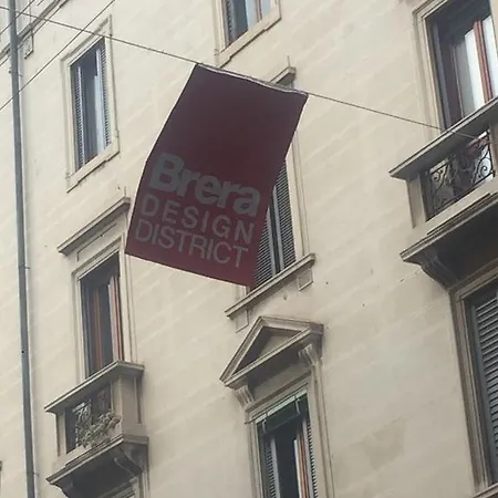 Apartman Volta In Brera Milánó