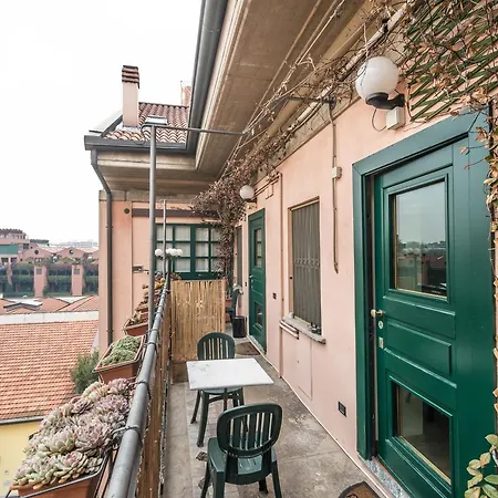 Caratteristico Trilocale, Vista Naviglio Grande M2 Apartamento Milán