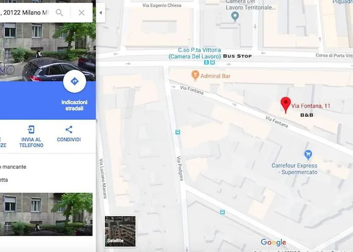Via Fontana Отель типа 