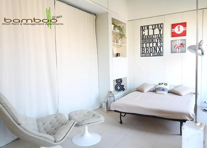 Bamboo Papiniano Loft Lägenhet Milano