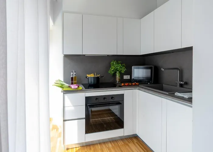 Apartman Vela Centro Con Garage Milánó