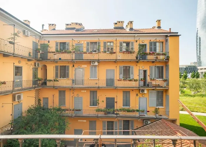 Appartement Free Wi-fi - A/c - Vertical Tower - Garibaldi Milan