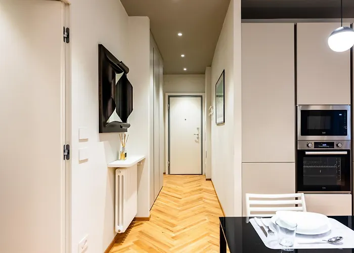 Lägenhet Elegant Design Apartmentduomo-naviglia/c E Wi-fi