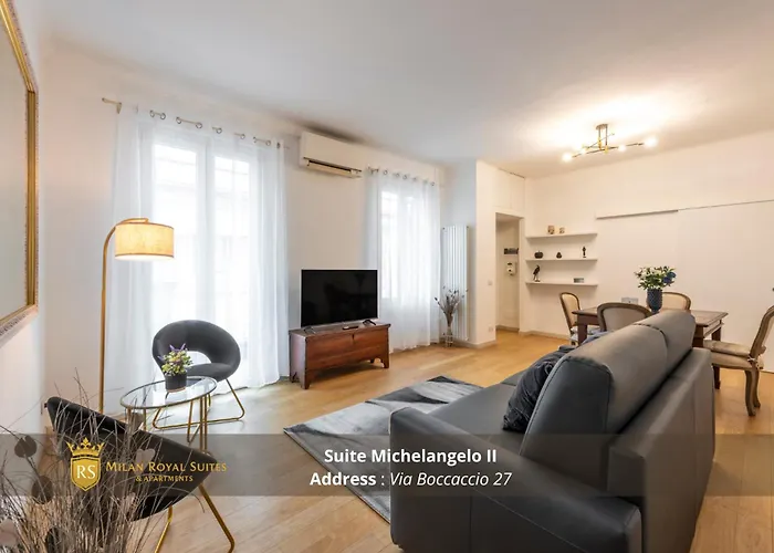 Apartament Royal - Centro Cadorna Mediolan