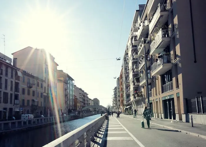Orea Spiti - Charming Flat & Canal View Few Steps From Movida Apartmán Milán