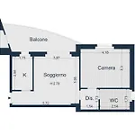 Flo House, Universita Bicocca Διαμέρισμα *